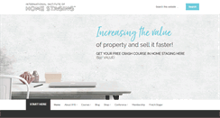 Desktop Screenshot of instituteofhomestaging.com